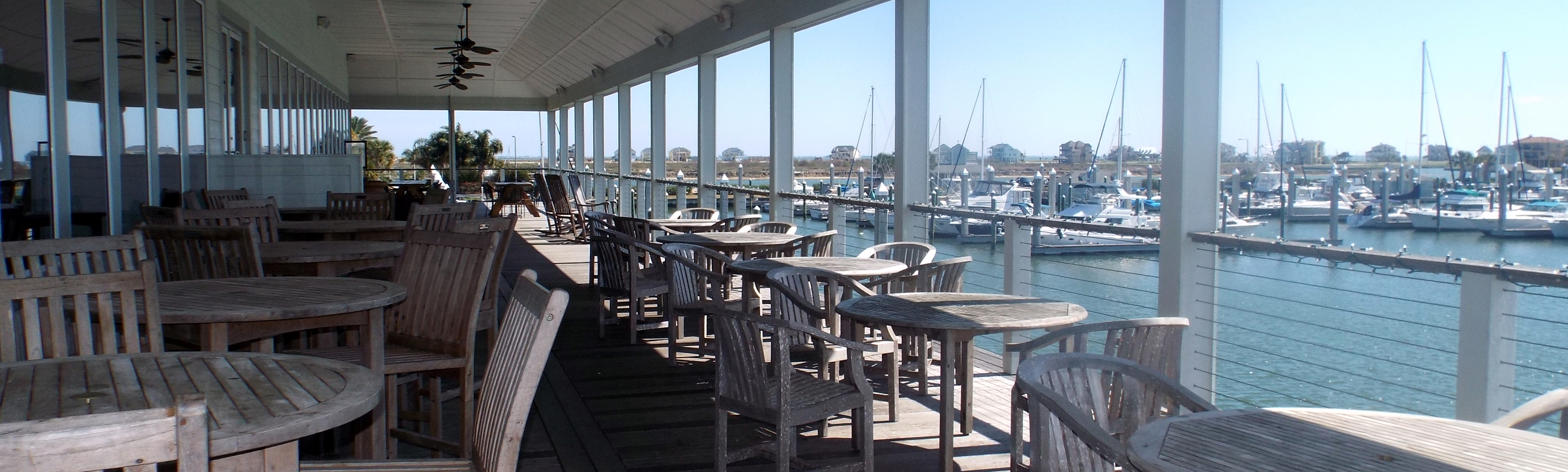 Floyd's Restaurant on West Galveston Bay